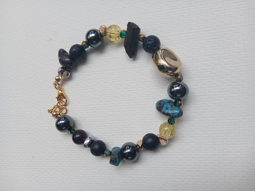 Ensemble de collier et bracelet pour femme