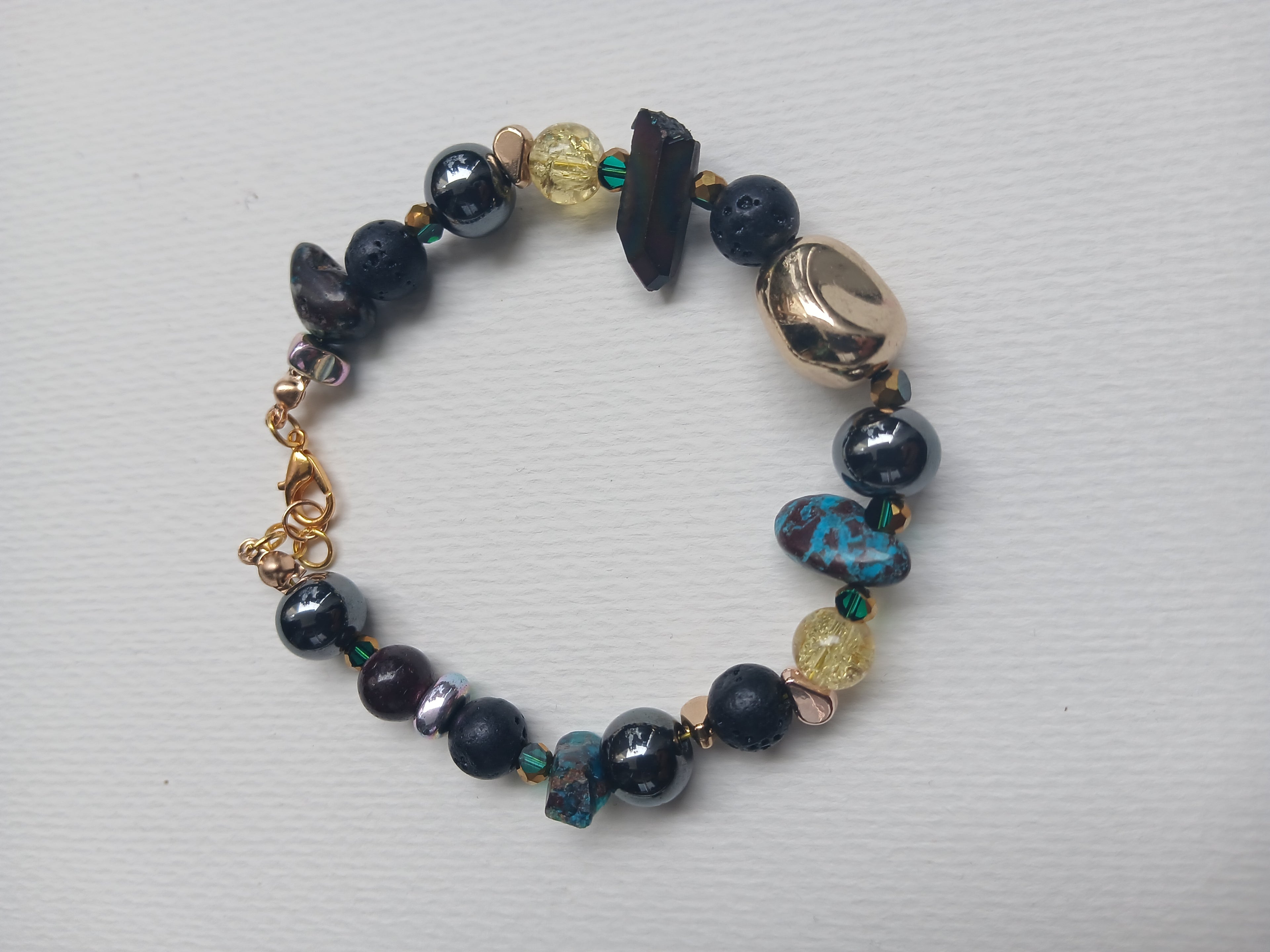 Ensemble de collier et bracelet pour femme