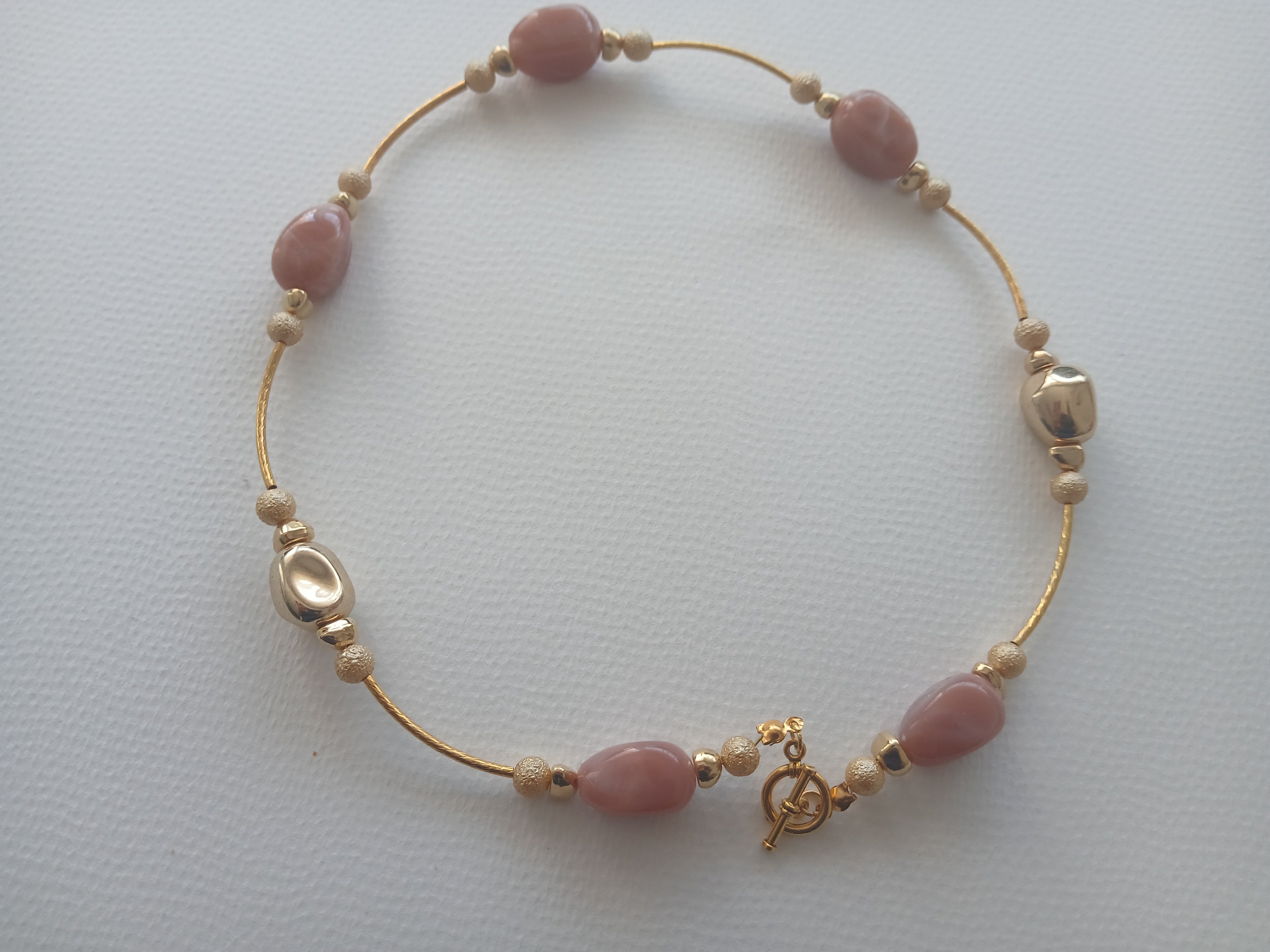 Collier Bohème Perles & Acier