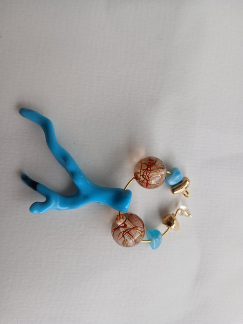 Boucle d'oreille bohème