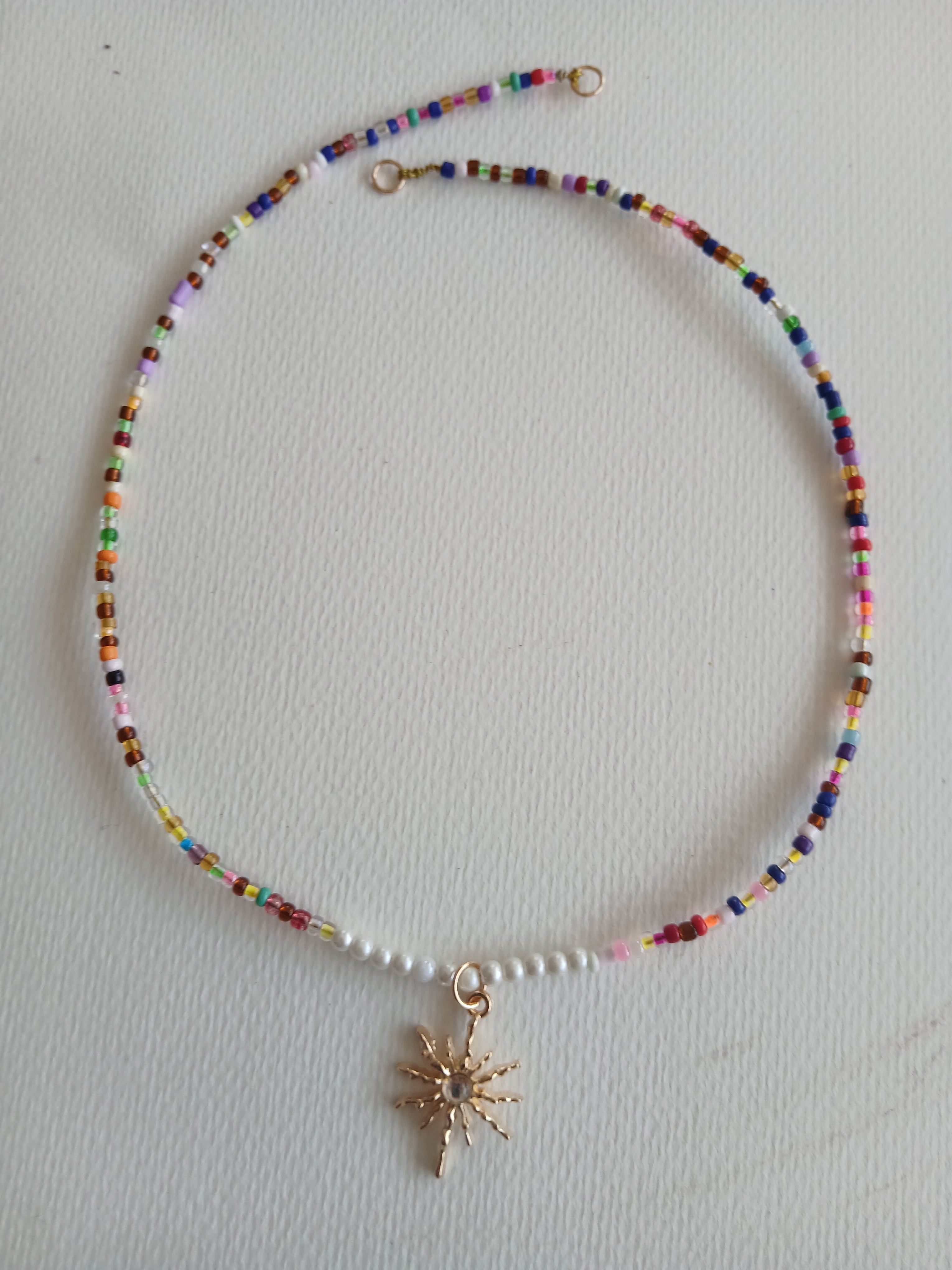 Collier résine pour fillettes
